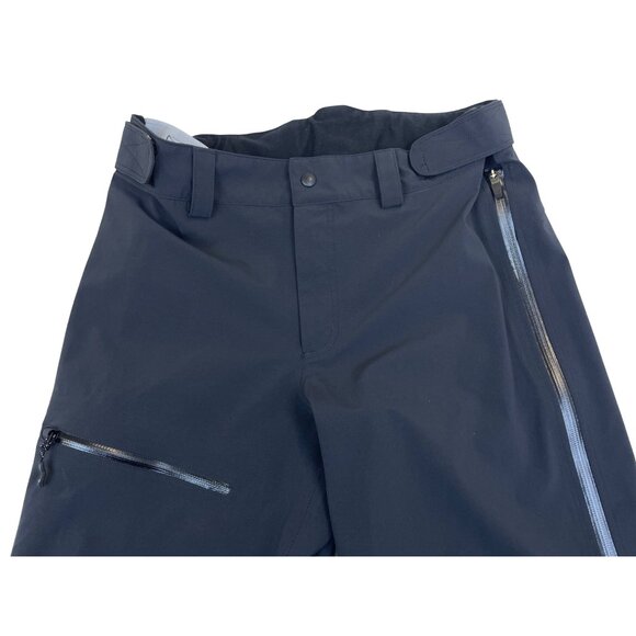 L.L. Bean Mens Black Snow Pants Adjustable Waist All-Weather Insulated Sz M - Picture 3 of 10